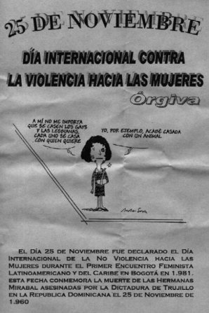 25 DE NOVIEMBRE - ORGIVA